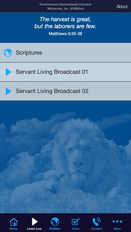 Servant Living Broadcast