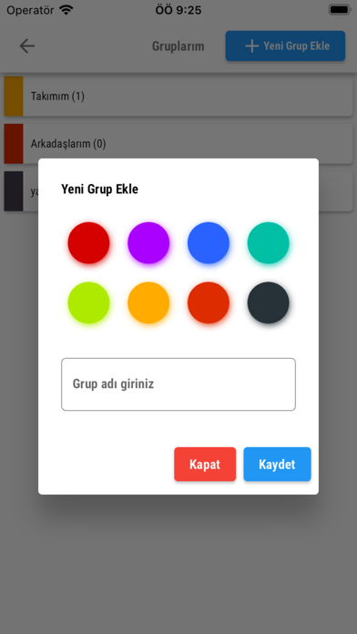 VPS Personel Takip Sistemi screenshot