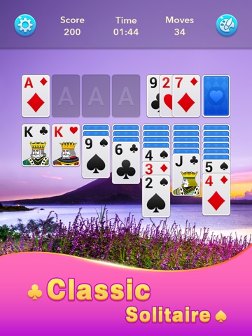 Solitaire Klondike! iPad screenshot