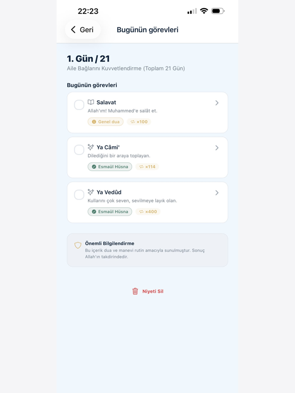 App screenshot