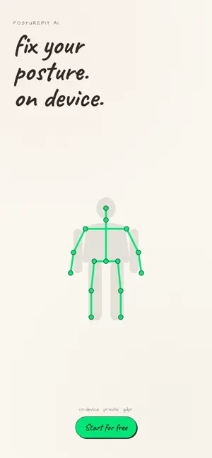 PostureFit Agent screenshot 1