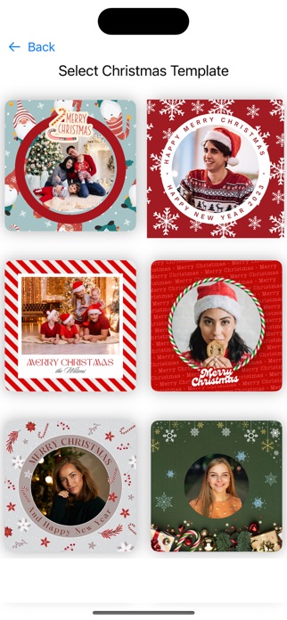 Christmas card maker . Screenshot 5 of 6