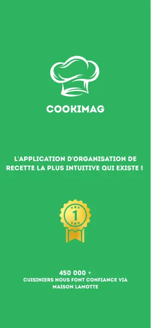 Cookimag iPhone screenshot 1