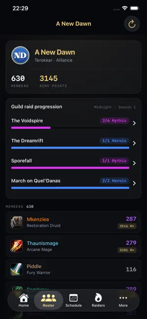 Guild HQ screenshot 1