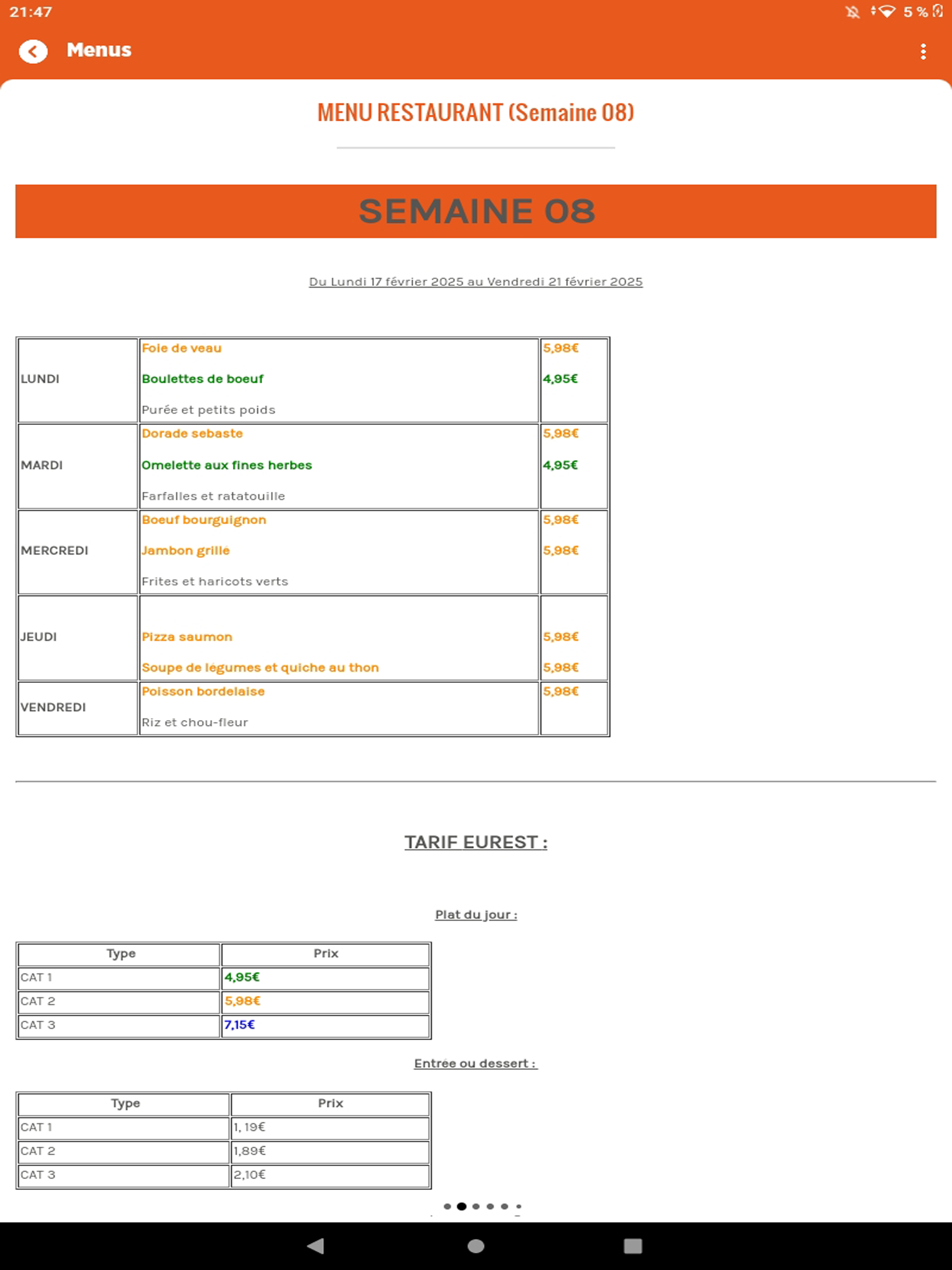 CFDT Stellantis Valenciennes screenshot 6