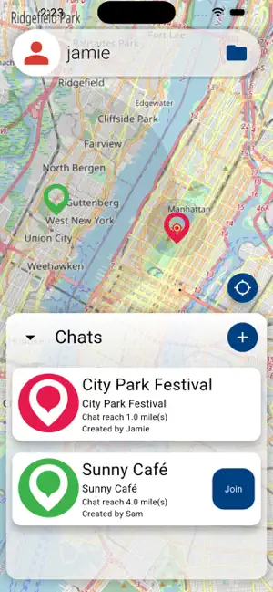Mile Chat screenshot 1