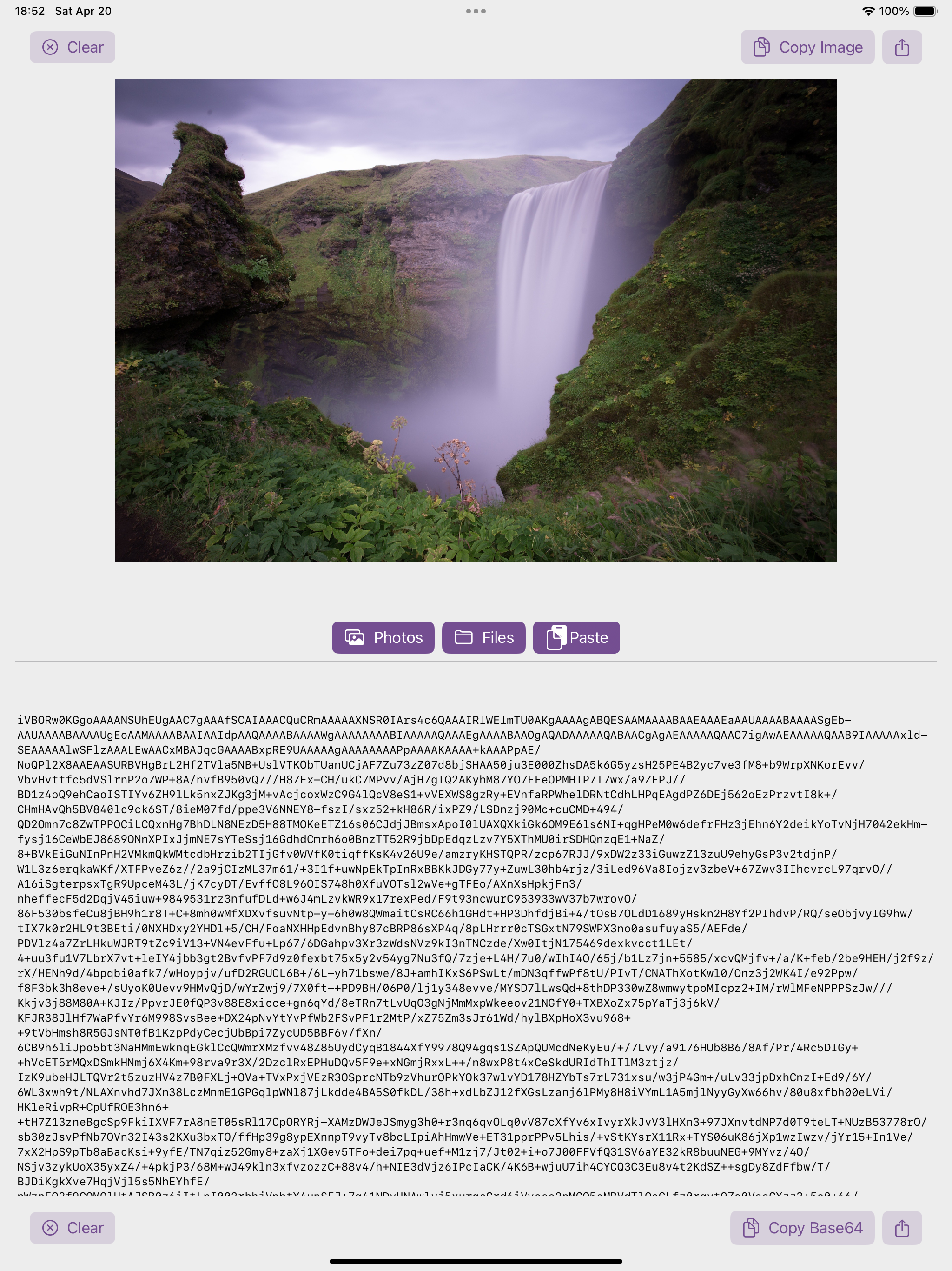 Image ∞ Base64