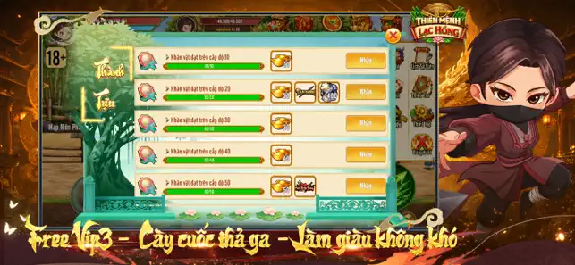 Thiên Mệnh Lạc Hồng iPhone screenshot 1