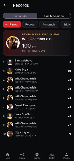 Capture d'écran de Sportive World sur iPhone 4