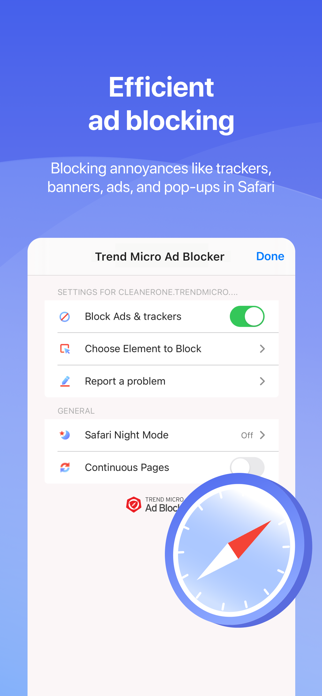 Trend Micro Ad Blocker Screenshot 3 of 5