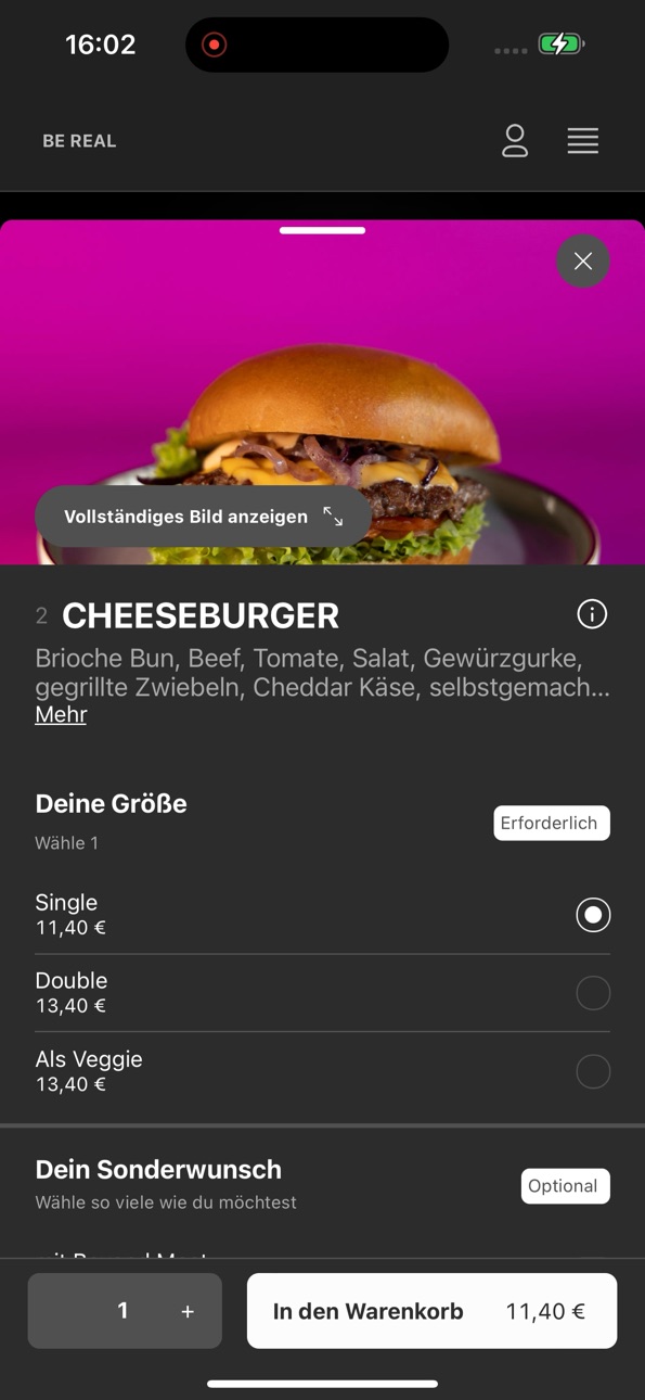 iPhone screenshot