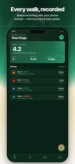 Lope: Pet Walking Logger screenshot 1