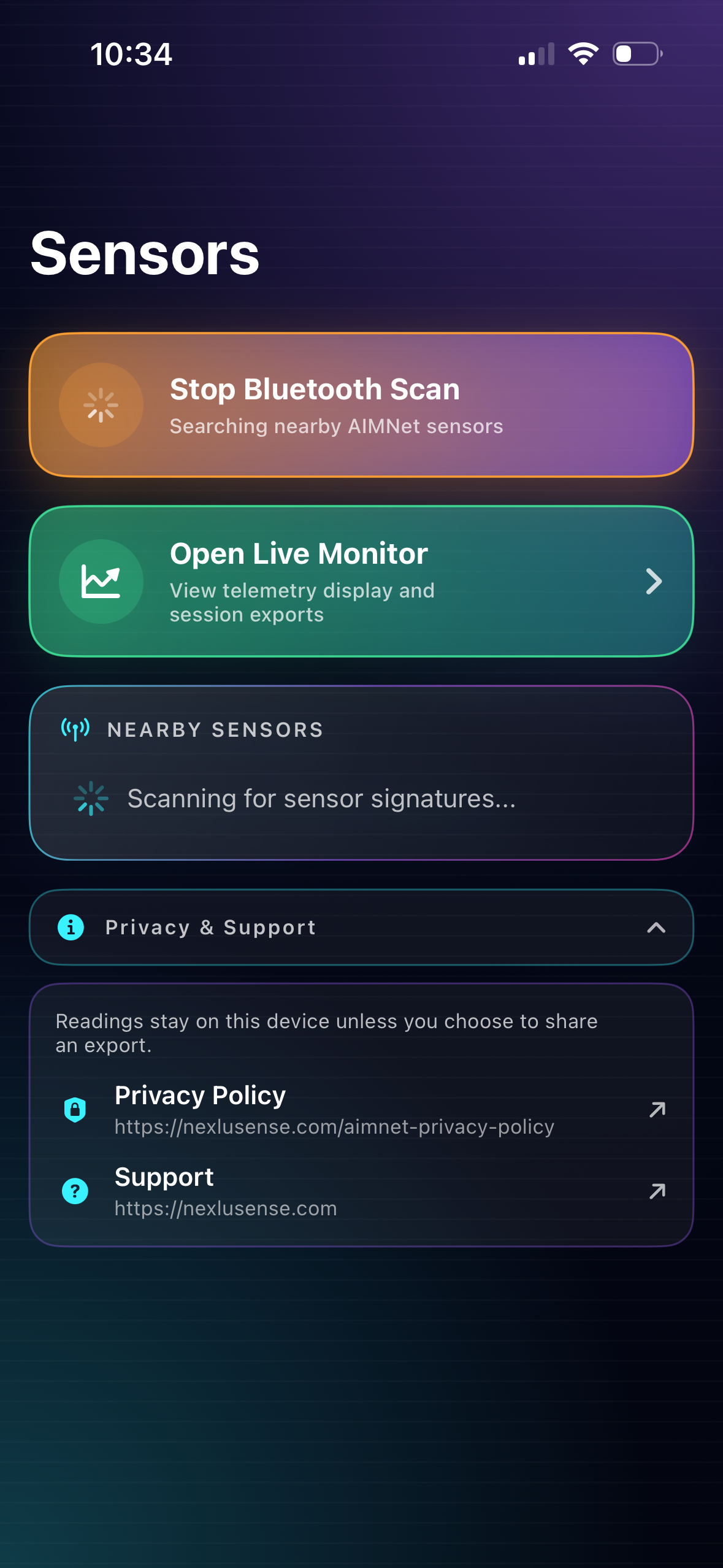 AIMNet screenshot 8
