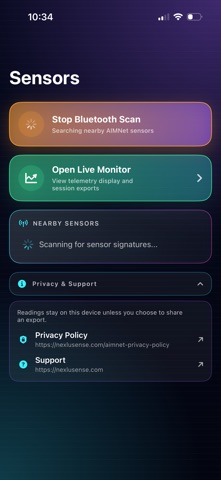 AIMNet screenshot