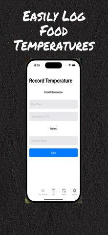 Hygiene Logs screenshot