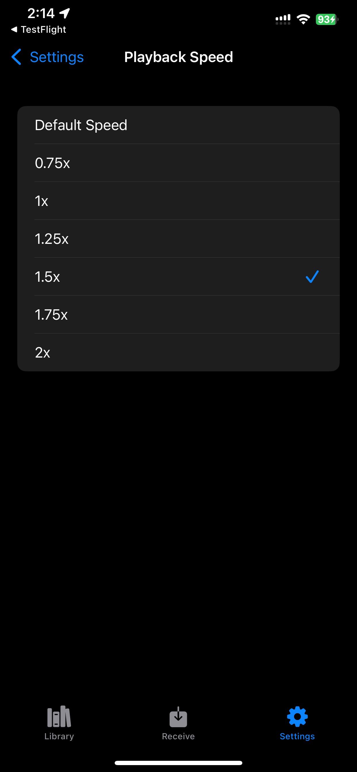 Screenshot 6 of ShelfDrop Audiobook Player