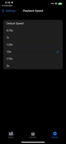 ShelfDrop Audiobook Player Screenshot 6 of 10