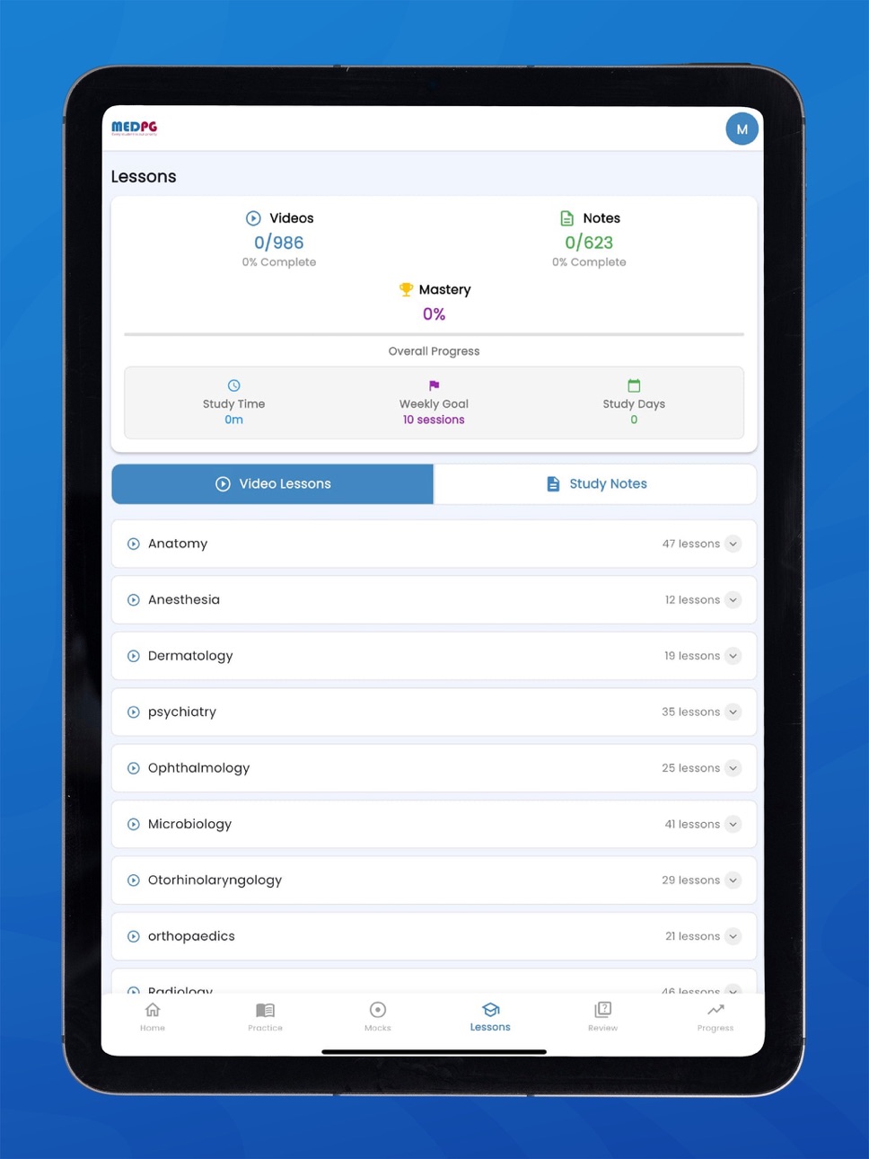 iPad screenshot