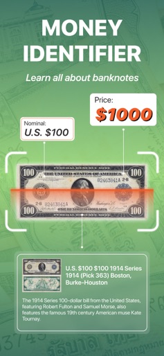 Banknote Identifier: Money screenshot