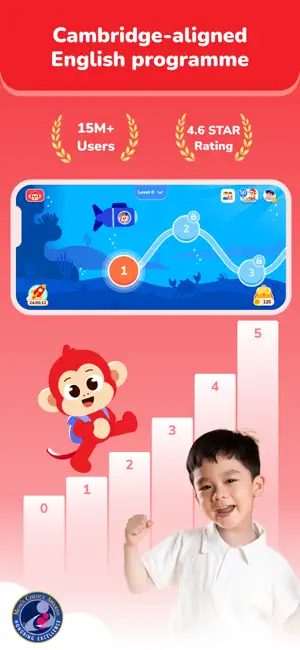 Monkey Junior-English For Kids screenshot 1