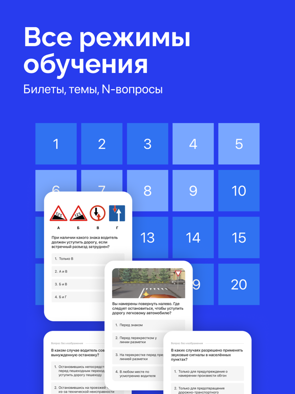 Билеты ПДД 2026: экзамен ГИБДД iPad screenshot 5 - Reference app