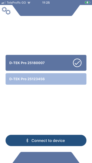 Screenshot 2 of D-TEK Pro App