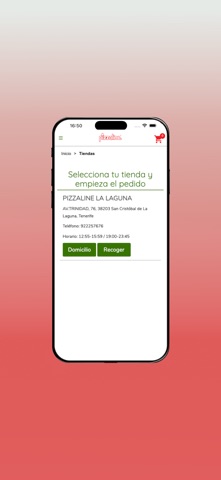 PizzaLine iPhone screenshot