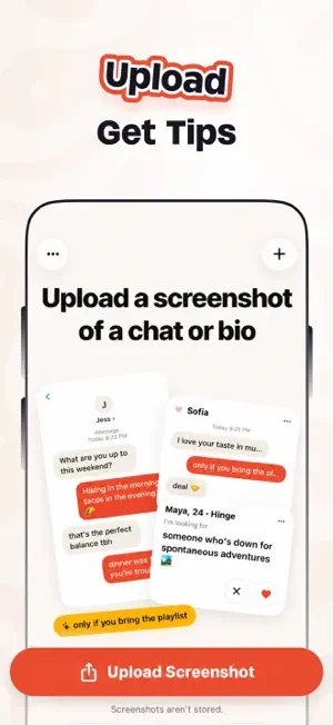 WINGCUE: Your AI Wingman screenshot 2