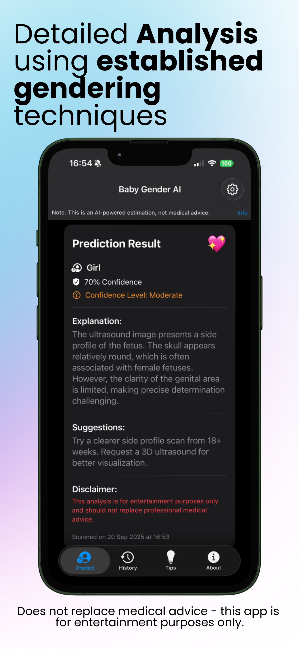 Baby Gender AI Scanner