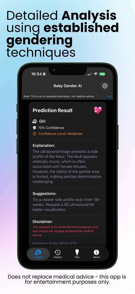 Baby Gender AI Scanner - App de Salud y forma física | MWM