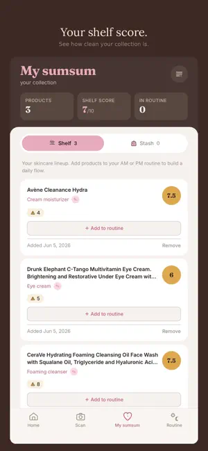 sumsum — skincare scanner screenshot 4