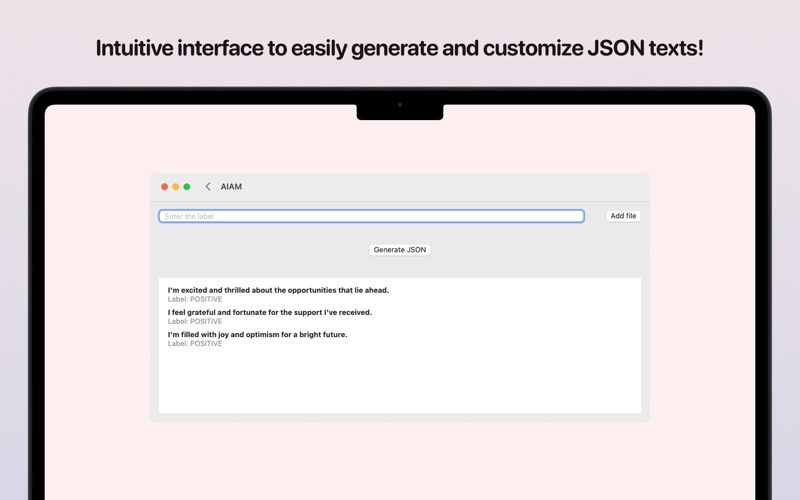 App screenshot