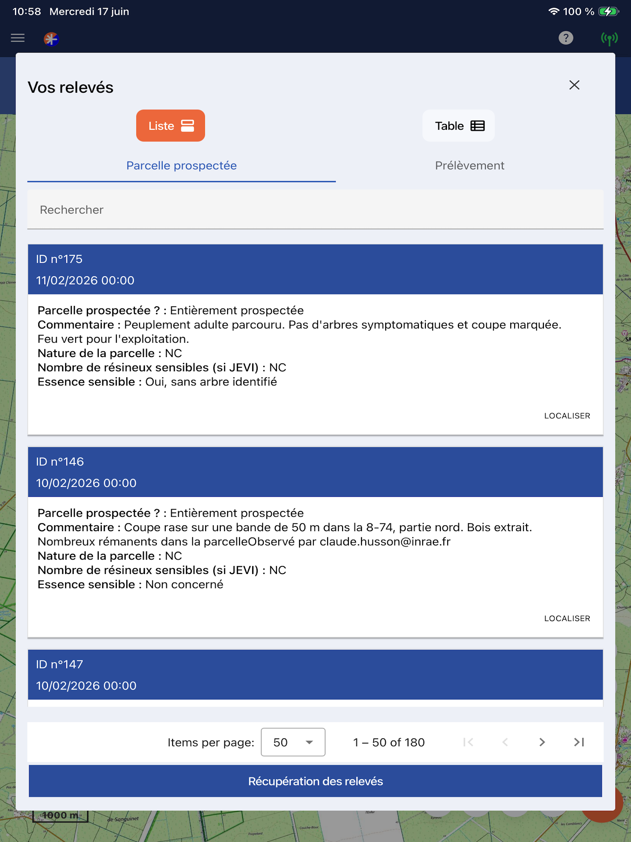 MobiGIP Nématode screenshot 14