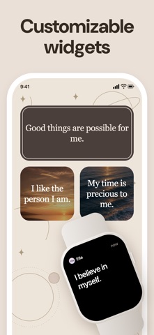 Ella Daily Affirmations Widget Screenshot 3 of 8