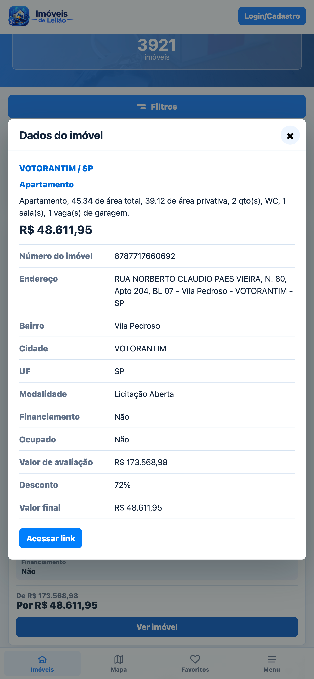 Imóveis de Leilão screenshot 3