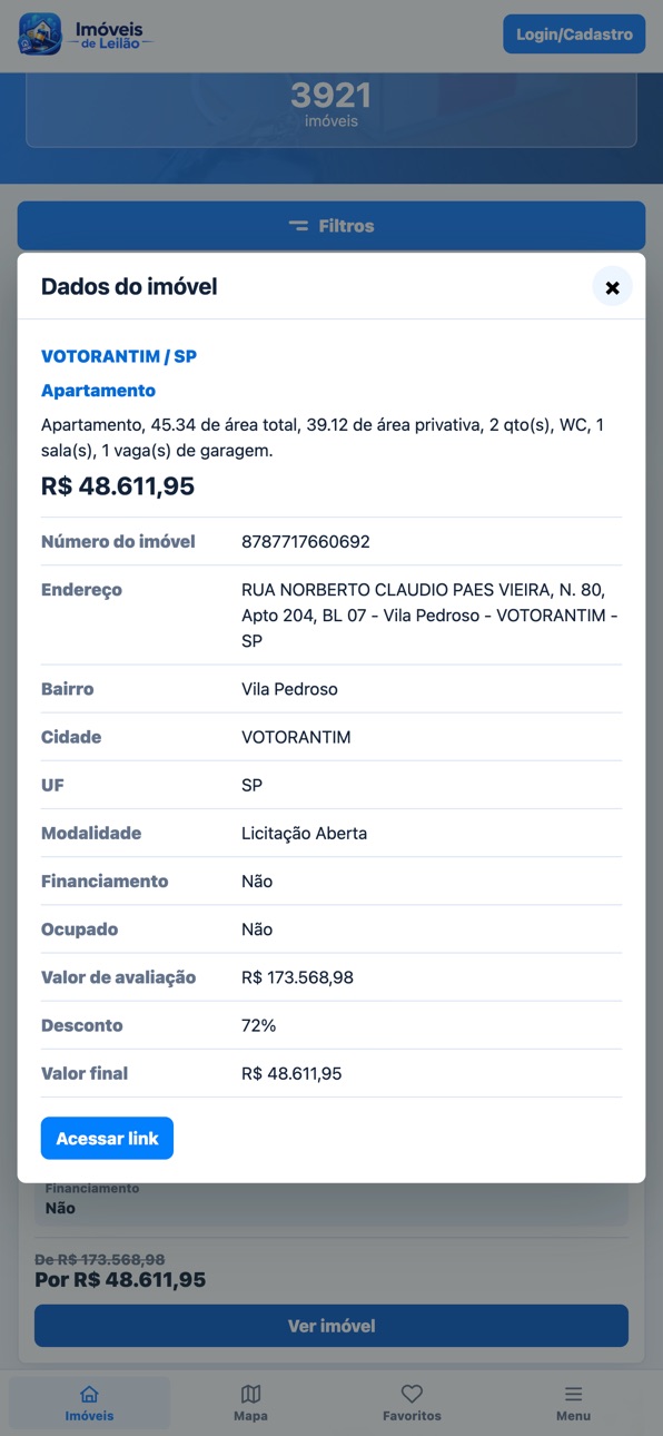 iPhone screenshot