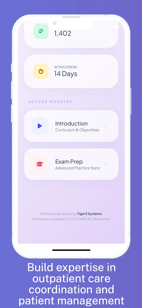 Screenshot #2 pour AMB-BC Ambulatory Care Mastery