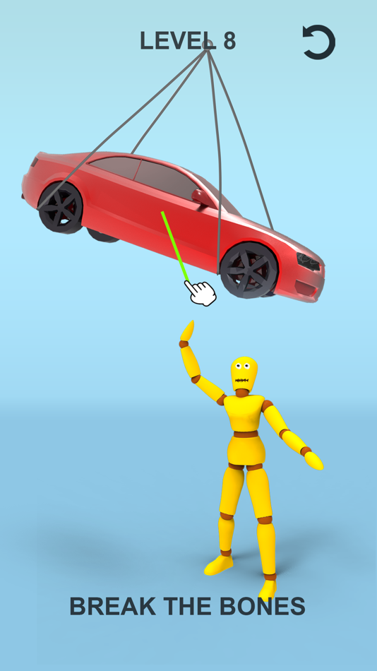#3. Break Ragdoll: Destroy Bones (iOS) 由: Aamir Attique