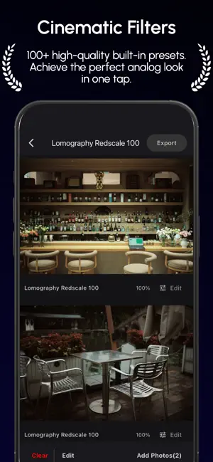 Luxmio: Batch LUTs & Filters screenshot 1