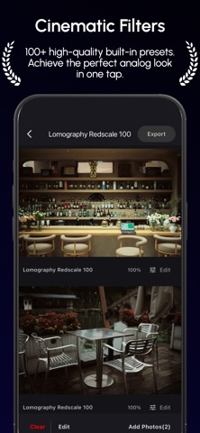 Luxmio: Batch LUTs & Filters Screenshot 1 of 7