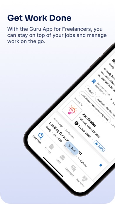 Guru for Freelancers Screenshot