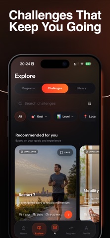 Musqo: AI Workout Planner screenshot