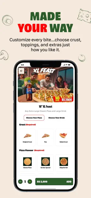 Papa John's Pakistan screenshot 4