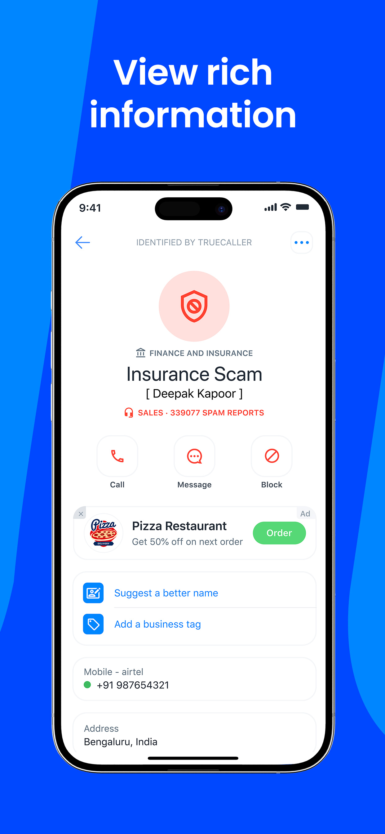 Truecaller: Caller ID & Block