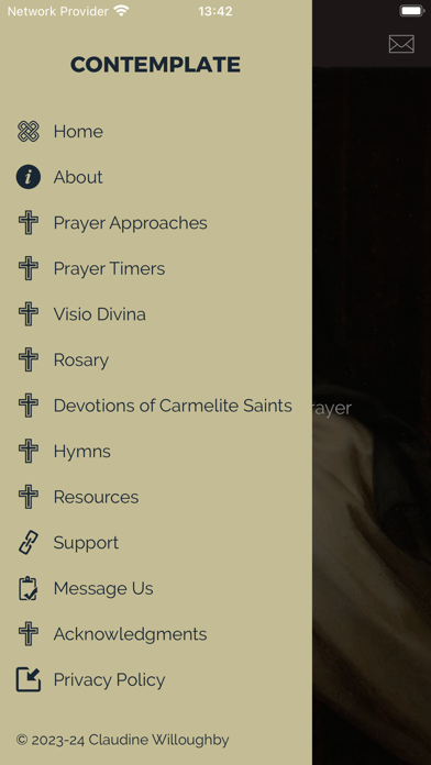 St Teresa Contemplative Prayer Screenshot