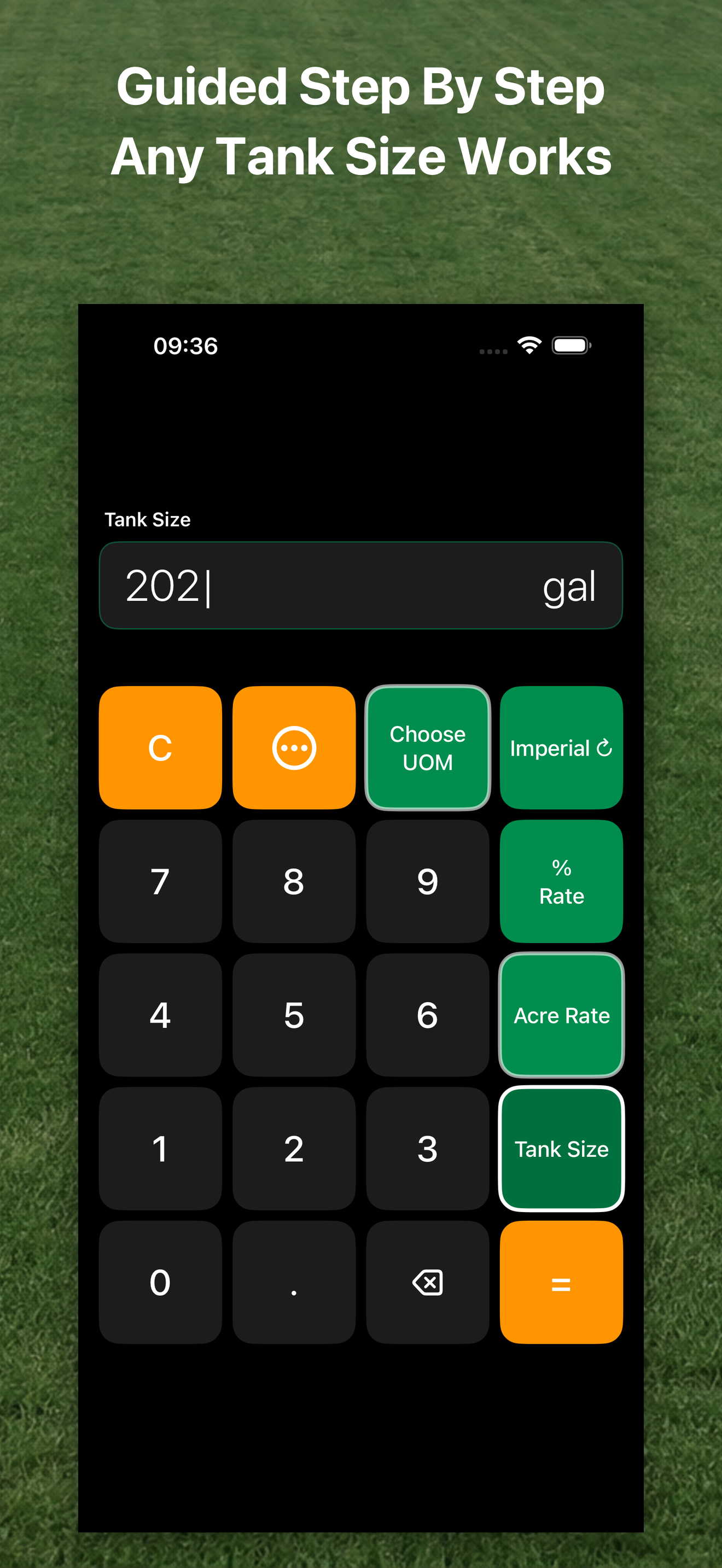 Spot Spray Tank Mix Calculator