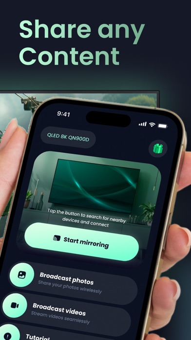 Screen Mirroring and Cast App Screenshot