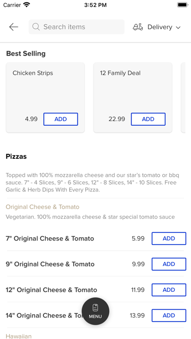 Star Pizza Dover Screenshot