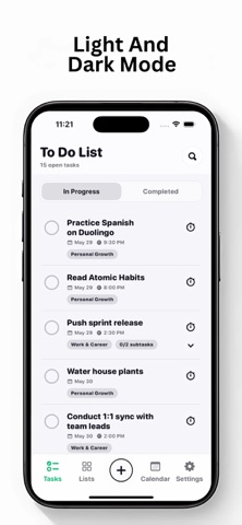 To Do List ۬ iPhone screenshot