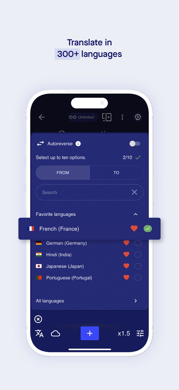 iPhone screenshot